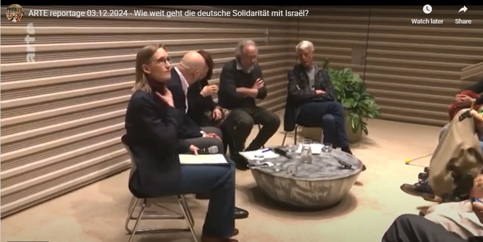 ARTE: Wie weit geht die deutsche Solidarität mit Israel?